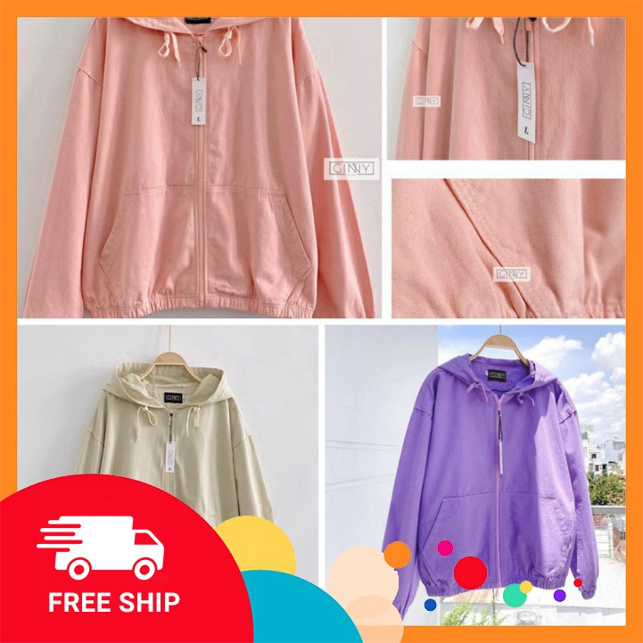 ÁO KHOÁC NỮ KAKI 1 LỚP FREESIZE MÀU ĐƠN NỮ TÍNH.