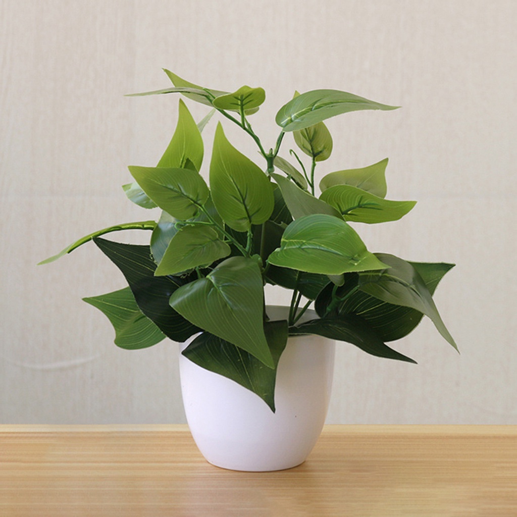 Chậu cây bonsai nhân tạo bằng nhựa chống ăn mòn cho trang trí nội thất tiệc cưới / sân vườn