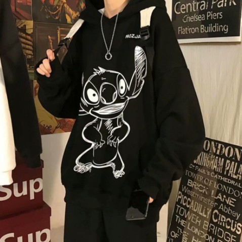 Áo Hoodie nam dáng rộng thời trang phong cách Hong Kong cho unisex fashion bigsize hoodie nam nữ in hình thời trang