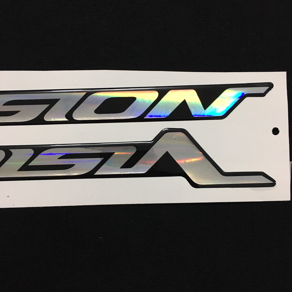 BỘ TEM CHỮ NỖI PHŨ NHỰA VISION, KEO DÁN TỐT THAY THẾ TEM CŨ