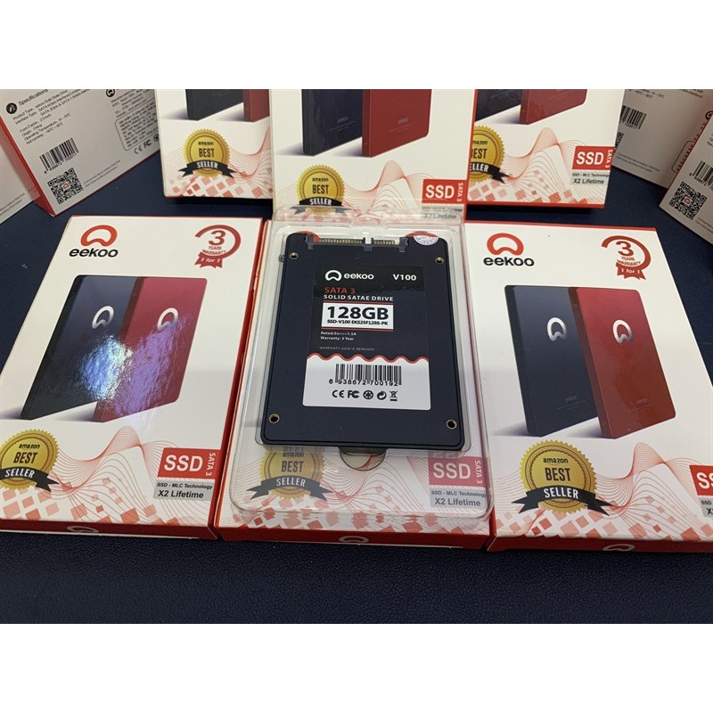 [Mã 1511ELSALE hoàn 7% đơn 300K] Ổ SSD 128GB EEKOO ĐEN - Ổ SSD 128GB EEKOO ĐEN | BigBuy360 - bigbuy360.vn