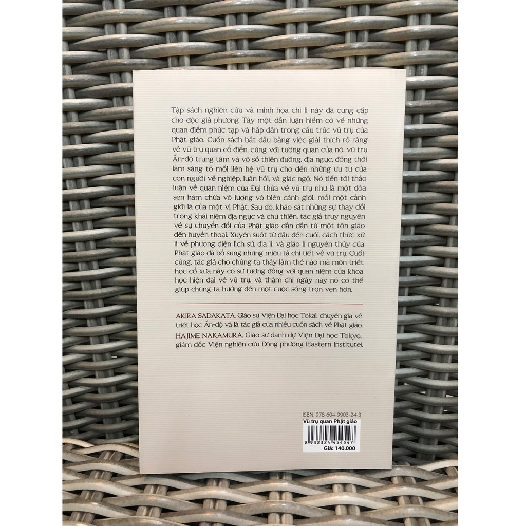Sách - Vũ Trụ Quan Phật Giáo Triết Học và Nguồn Gốc