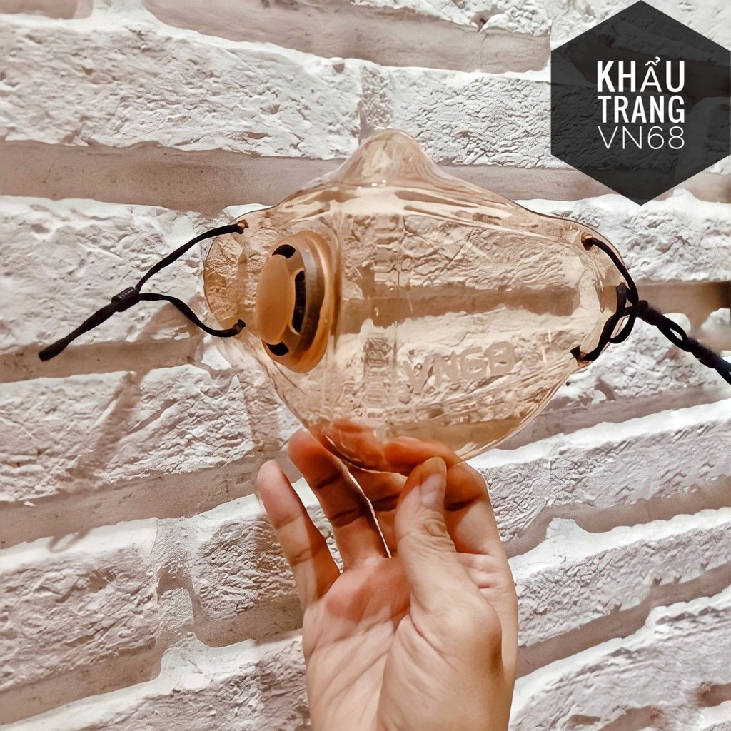 KHẨU TRANG VN68 - KHẨU TRANG NHỰA 3D (MADE IN VIETNAM)