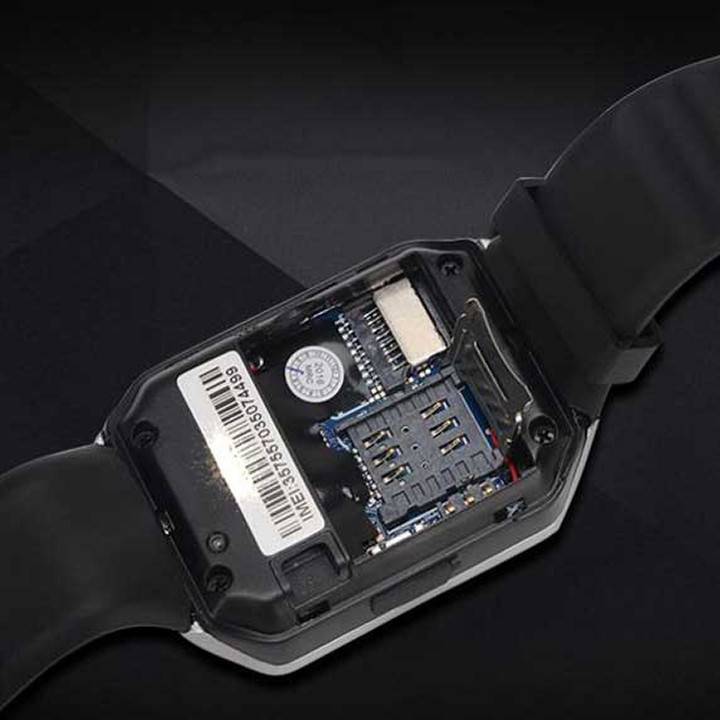 [siêu rẻ] Đồng hồ thông minh Smart Watch Uwatch DZ09 mặt vuông dây đeo mềm mại