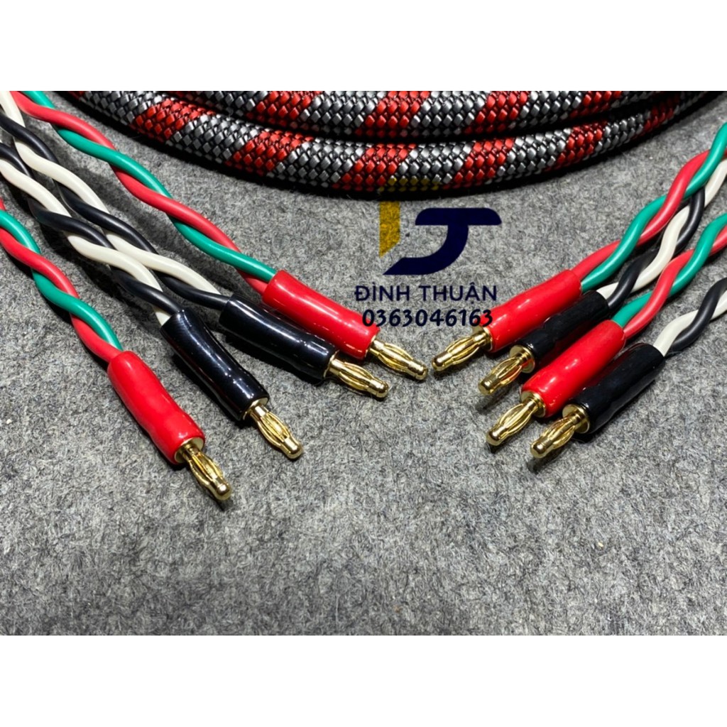 Dây loa bãi Mỹ - Belden BRILLIANCE 1309A 2c 14 AWG SPEAKER CABLE - [4 lõi]