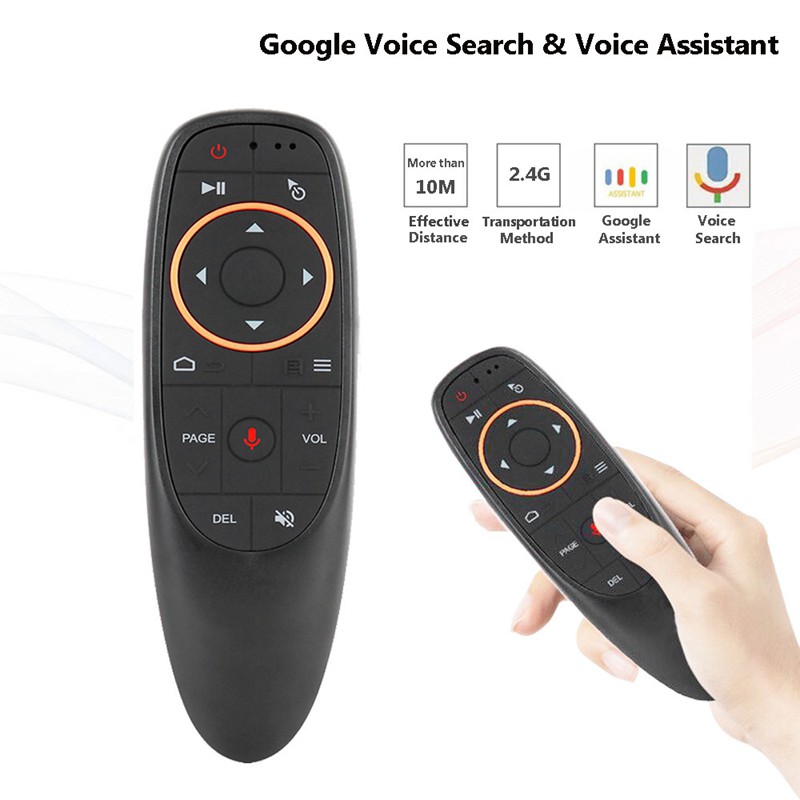 GOOGLE Chuột Bay Điều Khiển Từ Xa G10 2.4ghz Cho Android Tv Box