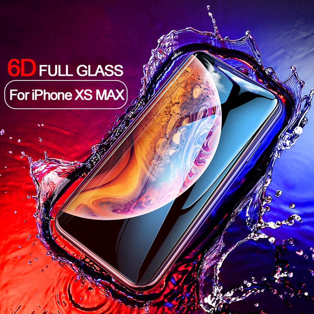 Kính cường lực 6D cho điện thoại Iphone X XS Max XR 7 8 6 6S Plus