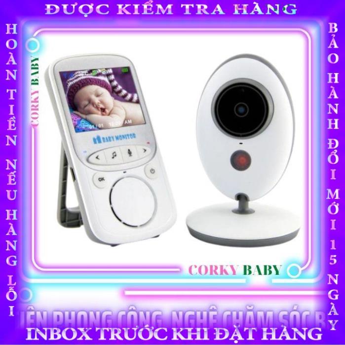 Máy báo khóc Corky Baby mbk03 siêu nét - camera giám sát không dây thumbnail