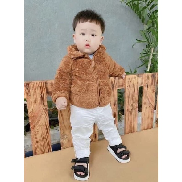 Áo khoác lông HM dư xịn bé trai bé gái