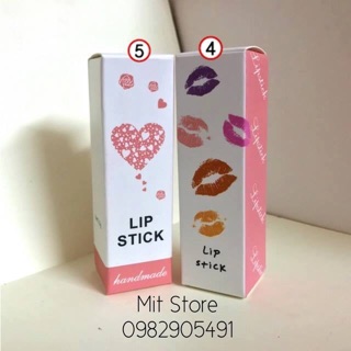 Vỏ hộp giấy đựng son handmade