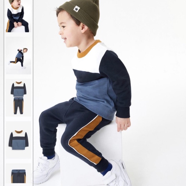 Bộ nỉ next bé trai