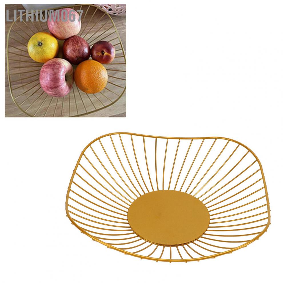 Tô Bằng Kim Loại Bền Sức Chứa Lớn Để Đựng Trái Cây Tiện Dụng