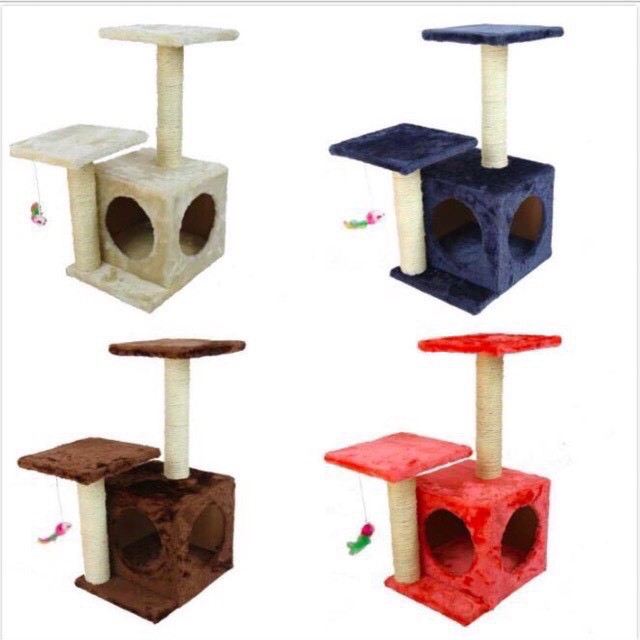 Cattree nhà cây 2 tầng cho mèo