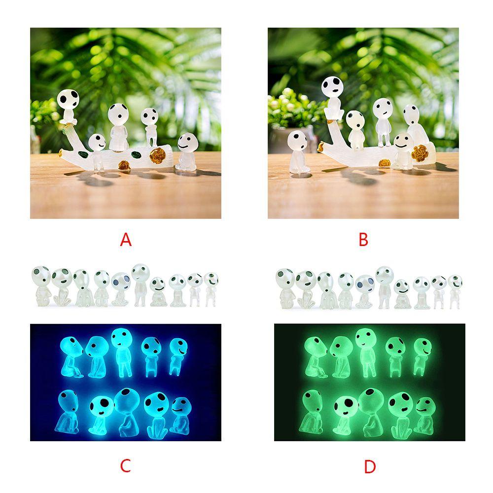 Set 6/10 Mô Hình Người Ngoài Hành Tinh Dạ Quang Dùng Trang Trí