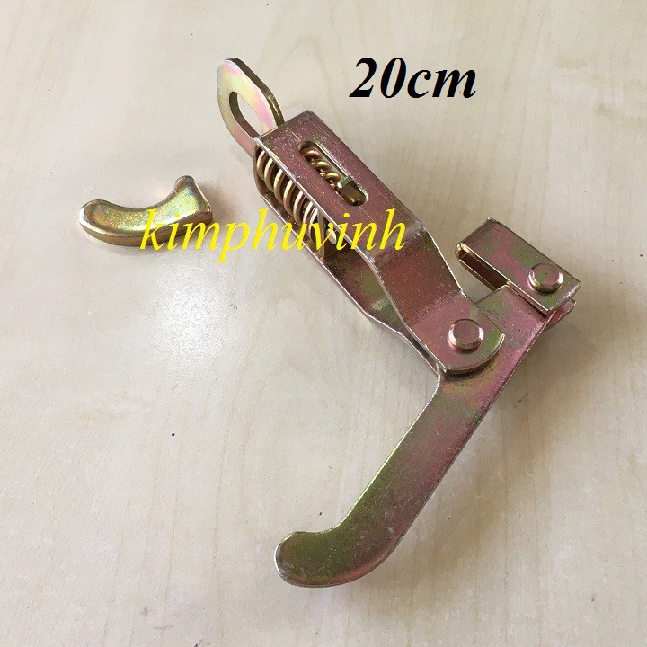 01 Bộ + 01 MÓC - KHÓA TÔM XE TẢI  - KHÓA XE TẢI - TÔM GẠT THÙNG XE TẢI