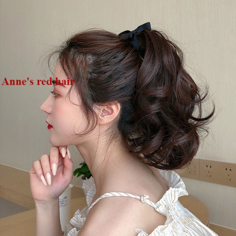 Tóc giả ngắn uốn xoăn thời trang cho nữ