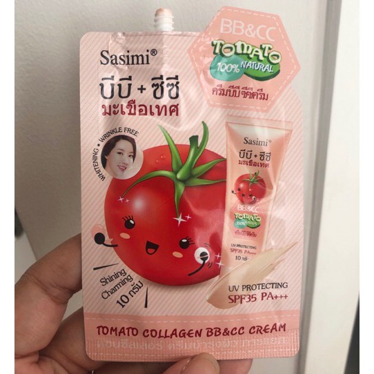 COMBO 2 TÚI BB CREAM TOMATO BB & CC CHỐNG NẮNG SPF 35 | BigBuy360 - bigbuy360.vn