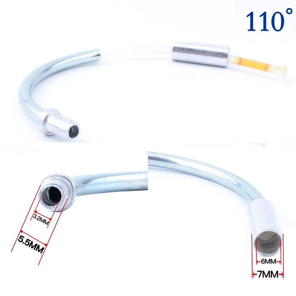 1/ 2 cặp ống uốn/ vỏ bọc bảo vệ phanh xe đạp leo núi MTB hình chữ V chất lượng cao