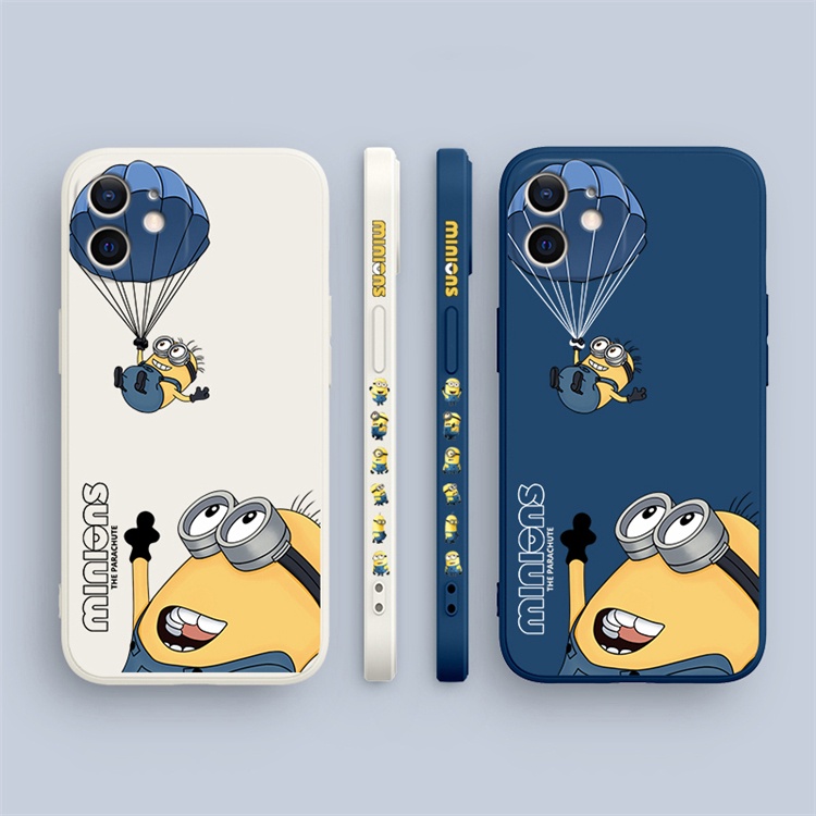 Ốp Điện Thoại TPU Dẻo Họa Tiết Hoạt Hình Minion Dễ Thương Cho iPhone 14 Pro Max 14 / Plus