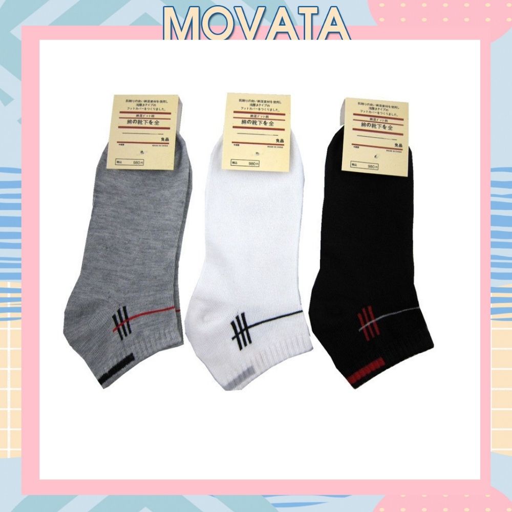 Vớ nam Movata tất khử mùi thoáng mát chống hôi chân cao cấp CT4
