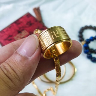 [CÓ HỘP GẤM] 💖Tặng Quà Vip💖 Nhẫn xoay Bát Nhã Tâm Kinh hàng chuẩn uy tín số 1 việt nam