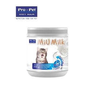 SỮA BỘT DINH DƯỠNG DÀNH CHO MÈO MIUMILK