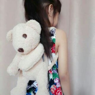 Gấu teddy balo dây đeo