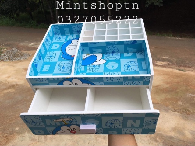Hộp đựng đồ trang điểm đa năng 25cm