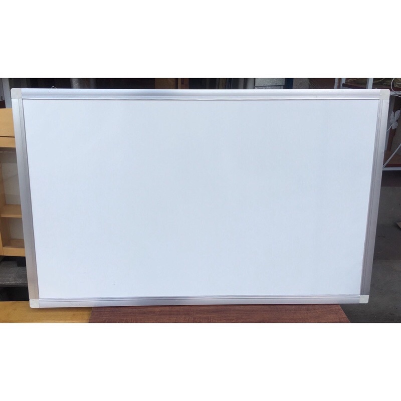 Bảng FOOC viết bút lông xoá siêu sạch khung viền nhôm bảng mica trắng