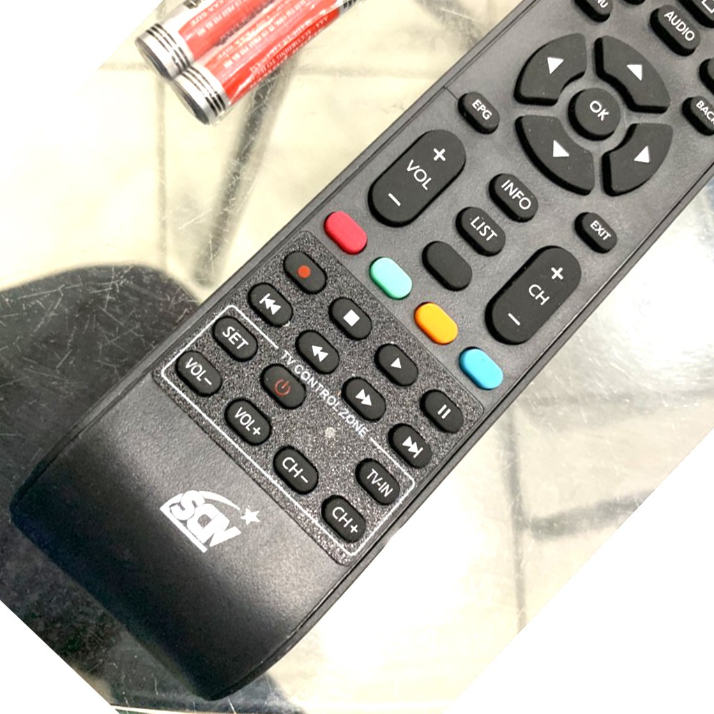 Điều khiển SCTV cho đầu kỹ thuật số TvBox