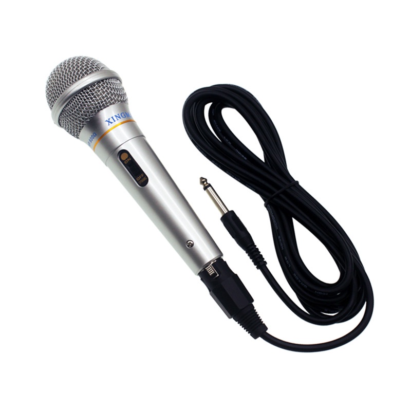 Micro Xingma AK-319 chuyên karaoke hát siêu nhẹ và bắt giọng , micro có dây hàng chính hãng xingma