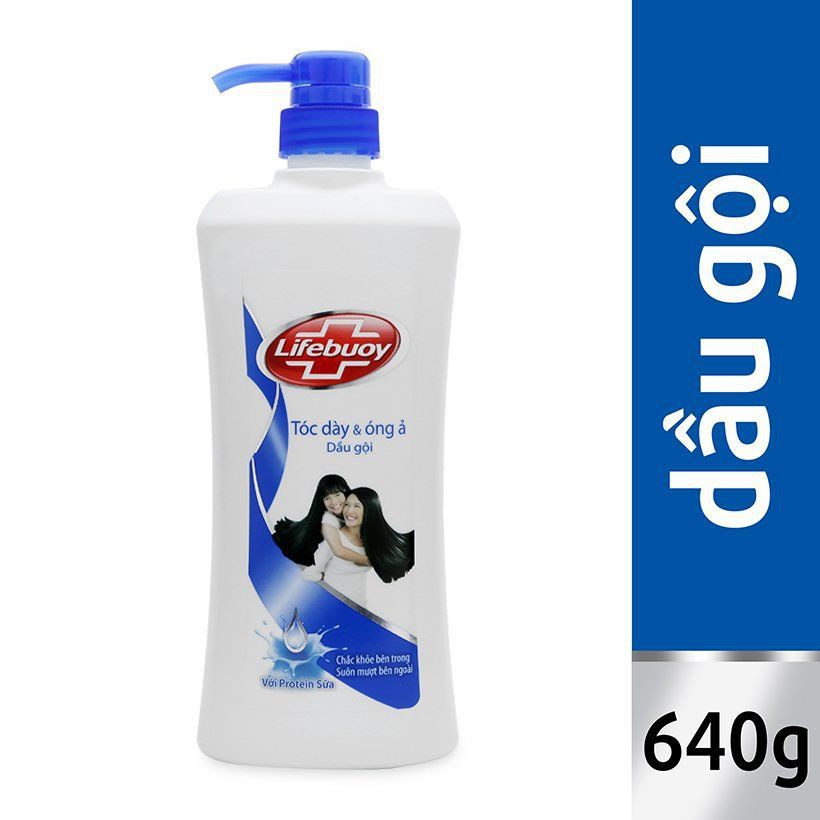 Dầu gội Lifebuoy tóc dày óng ả 625ml