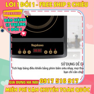 Bếp từ nagakawa nag0706 + nồi _ bảo hành 12 tháng .