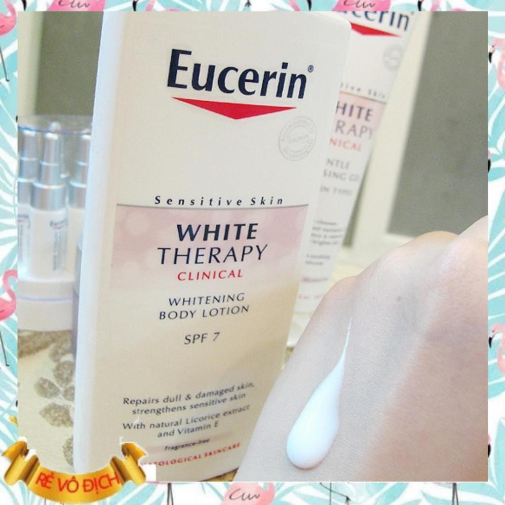 Lotion Dưỡng Thể Sáng Mịn Da - EUCERIN WHITE THERAPY BODY LOTION SPF7