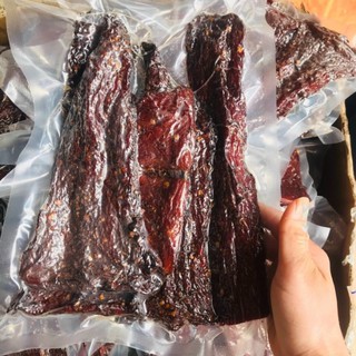 Trâu gác bếp thịt khô, trâu sấy Bắc Hà gói 500g đặc sản Lào Cai TRBH004