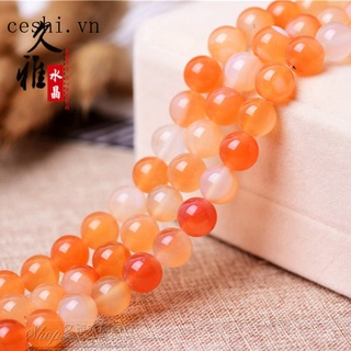 Crystal Color pure natural agate liquid beads Agate semi-finished DIY jewelry beaded accessories Wholesale