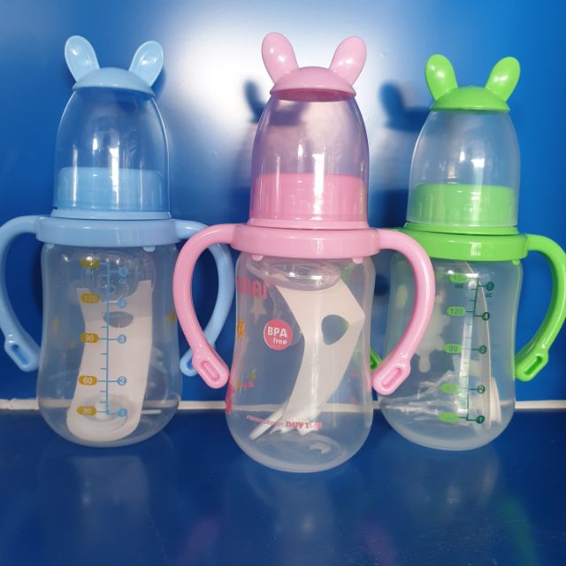 Bình Sữa MIRAI có quai (150ml/250ml)