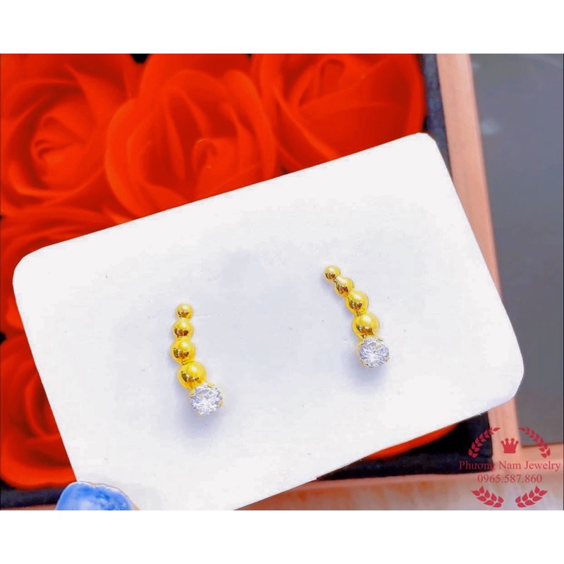 Bông tai kẹp vành 10k_gold