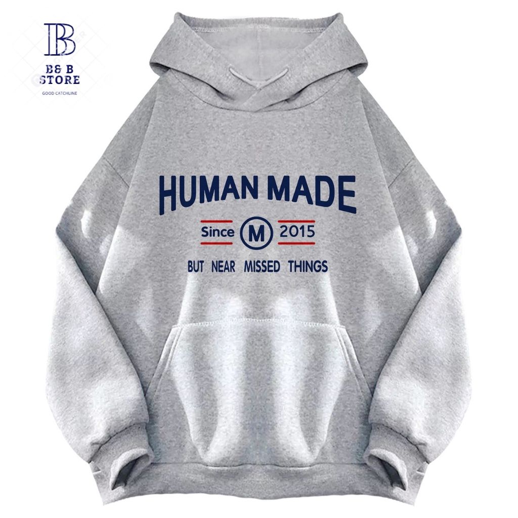 ÁO HOODIE IN HUMAN MADE FORM NAM NỮ NHIỀU MÀU ĐỦ SIZE