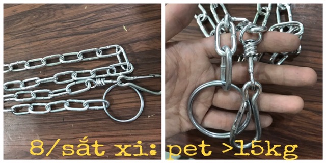 Dây xích chó,mèo các loại