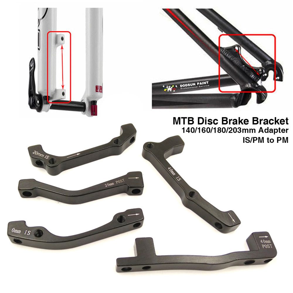 Khung Chuyển Đổi Phanh Đĩa 180mm 203mm PM/IS 140mm 160mm Chuyên Dụng Cho Xe Đạp Leo Núi