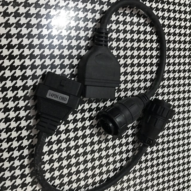 Cáp obd 2 mecedecben. 16 pin Đi 14 pin