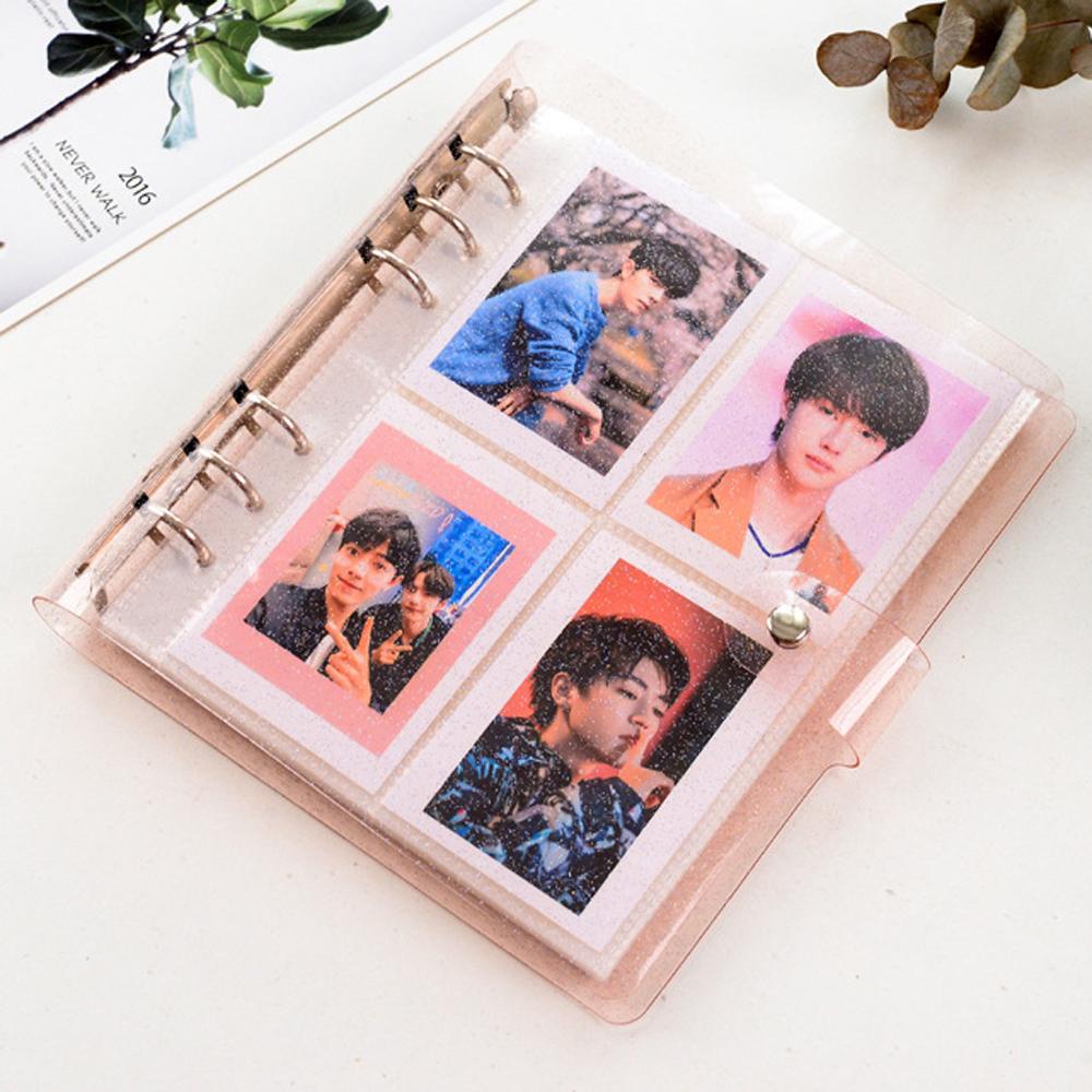 Album Đựng Ảnh Mini Màu Thạch Trong Suốt Lấp Lánh