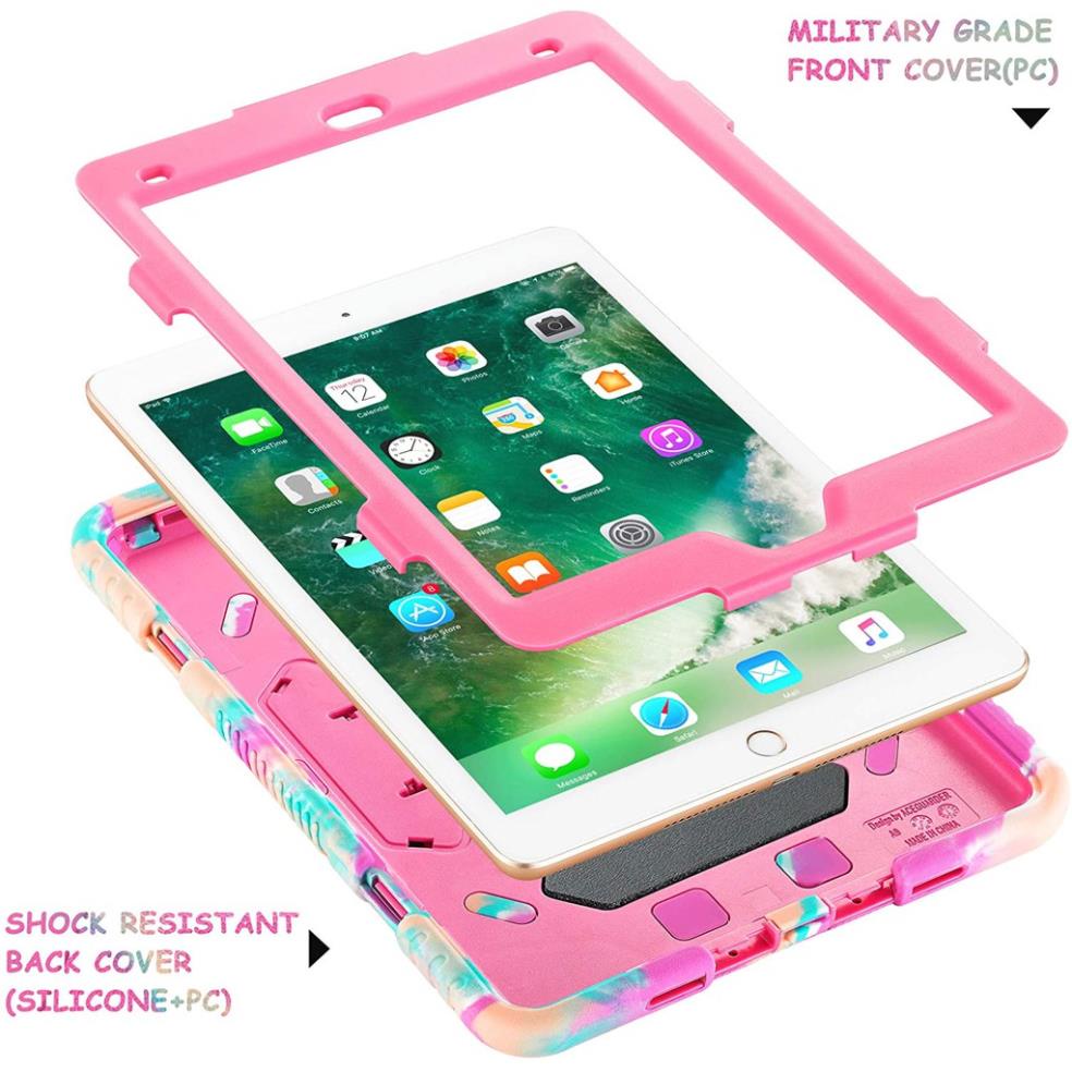 Ốp lưng ipad, Ốp Ipad Silicone cao cấp chống sốc, chống bám vân tay Ipad mini 4/5, Ipad Air 2/ Pro 9.7 2016