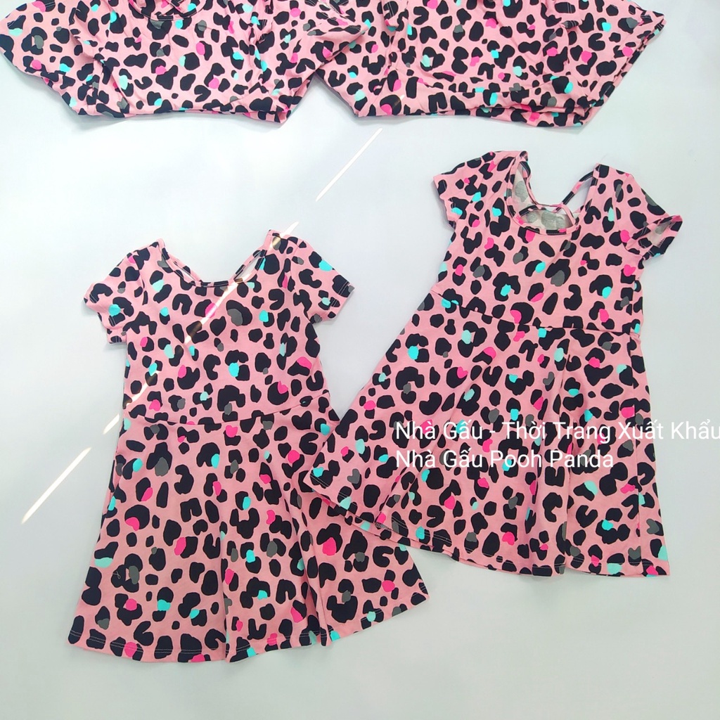 Đầm hồng đốm szie nhí PLACE BG2265