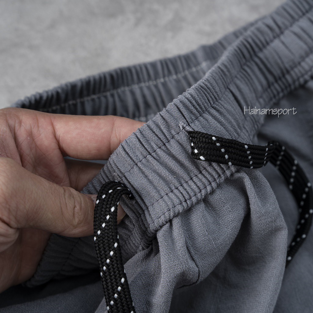 Quần dài mặc nhà chất liệu vải đũi thoáng mát Q21 | BigBuy360 - bigbuy360.vn