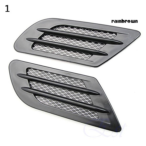 FENDER Miếng Dán Trang Trí Lỗ Thông Khí Xe Hơi