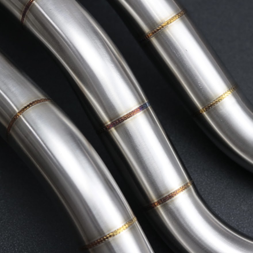 Cổ pô inox 304 size 32mm gắn pô zin Ex - Winner