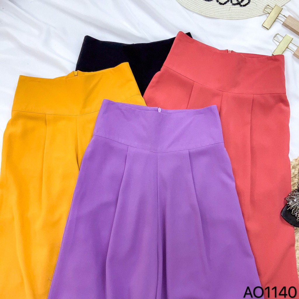 Quần tây ống rộng MIMIX quần ống suông dài bản to 4 màu thời trang AO1140 | BigBuy360 - bigbuy360.vn