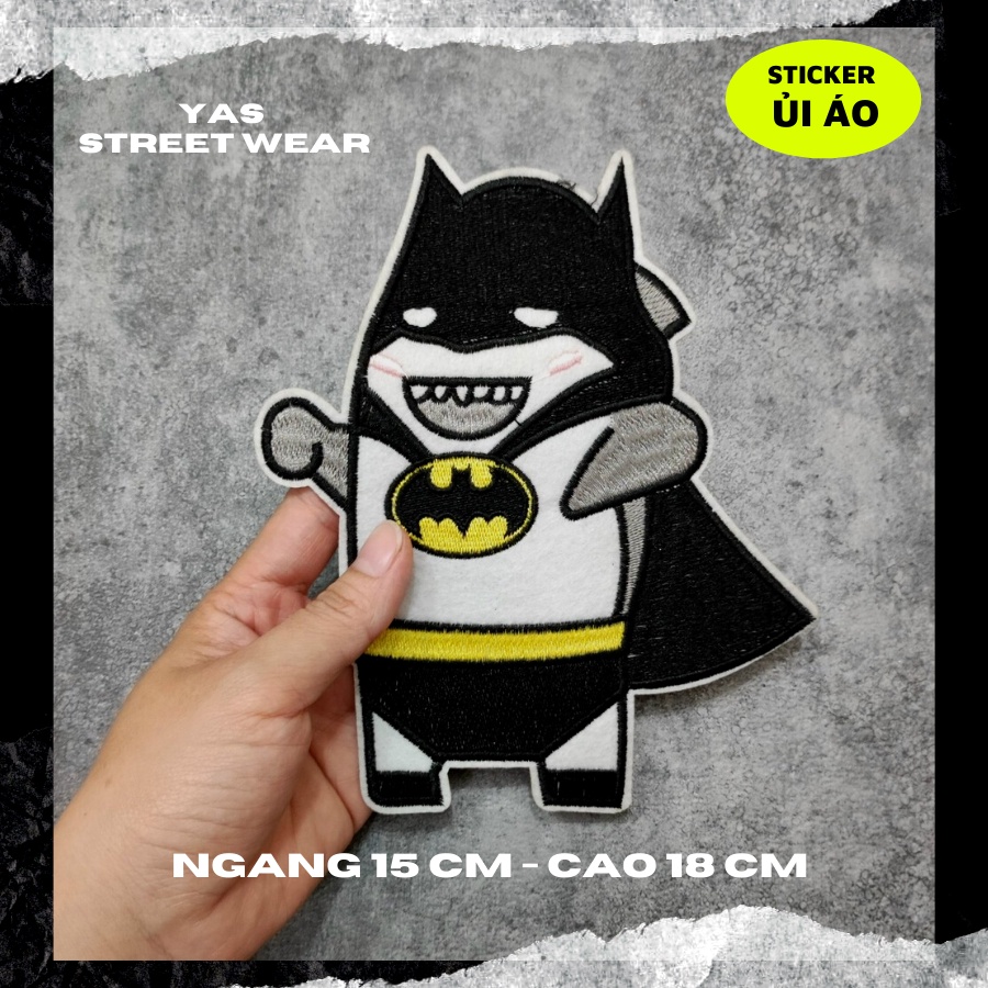 Mua Sticker vải thêu cao cấp - CÓ SẴN KEO ỦI,Patch ủi dùng làm miếng vá ...